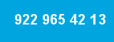 922 965 42 13